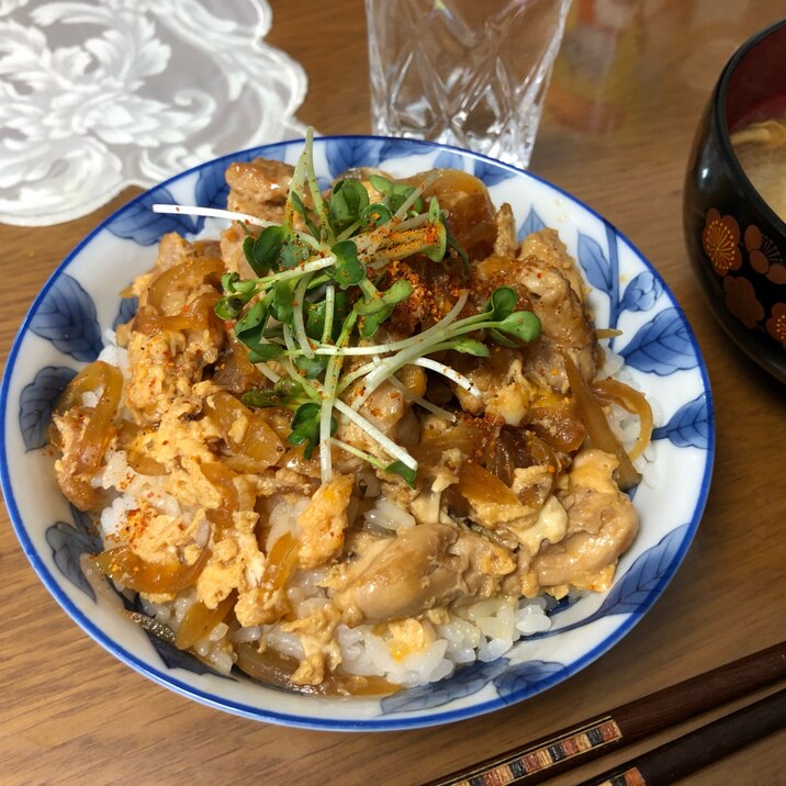 パッと作れる！ふっくら親子丼